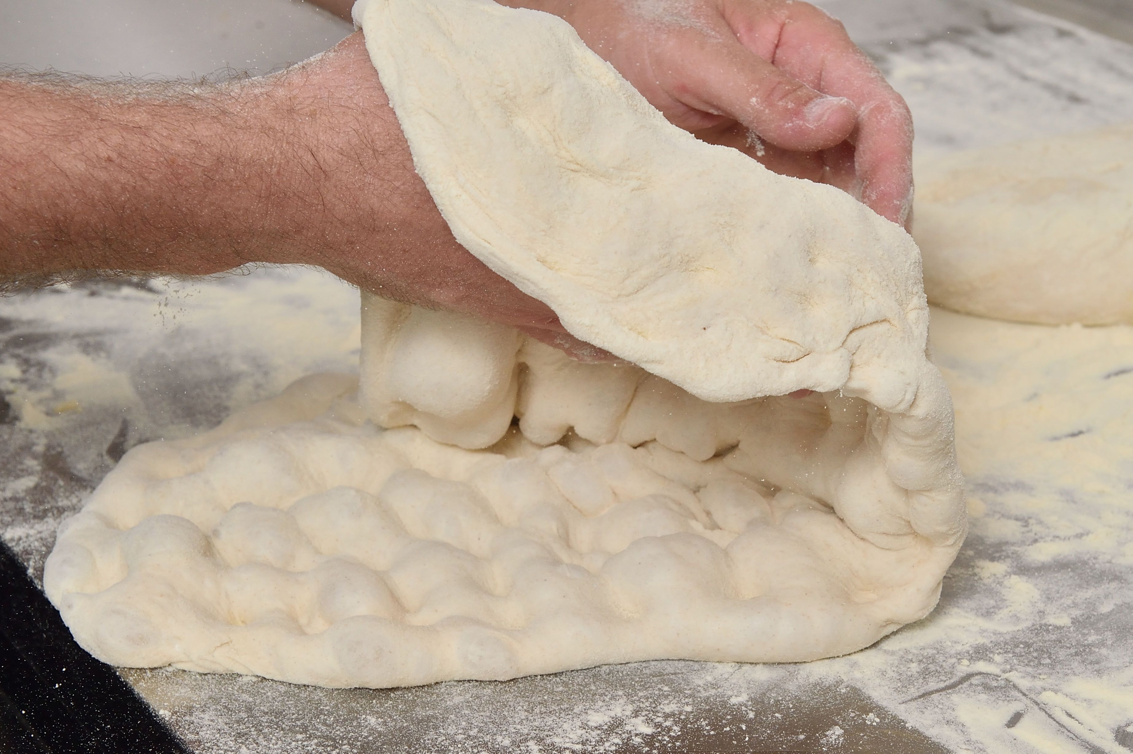 Focaccia fatta in casa per la colazione al Room & Breakfast Betulle61